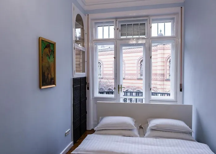 Apartmán Luxury Downtown 3 Bedroom By Synagoge With Beautiful View Budapešť